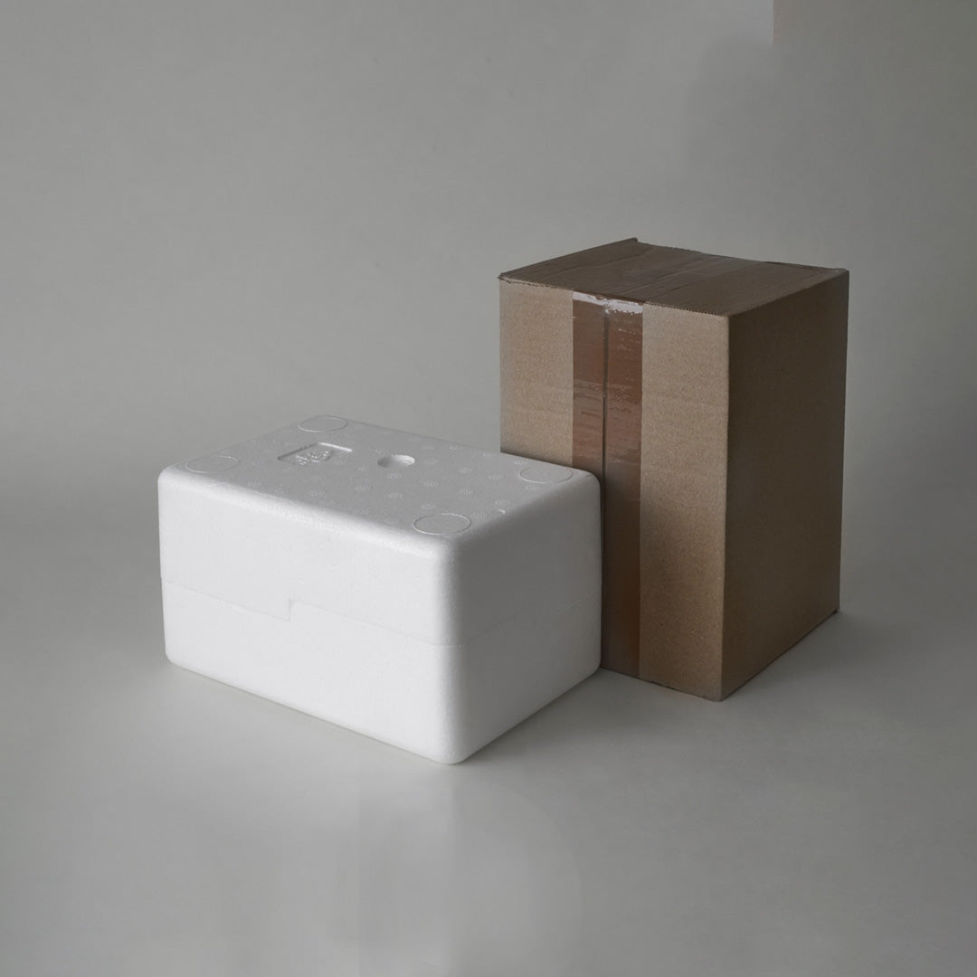 Polystyrene boxes Samples Pack – 2 Sizes