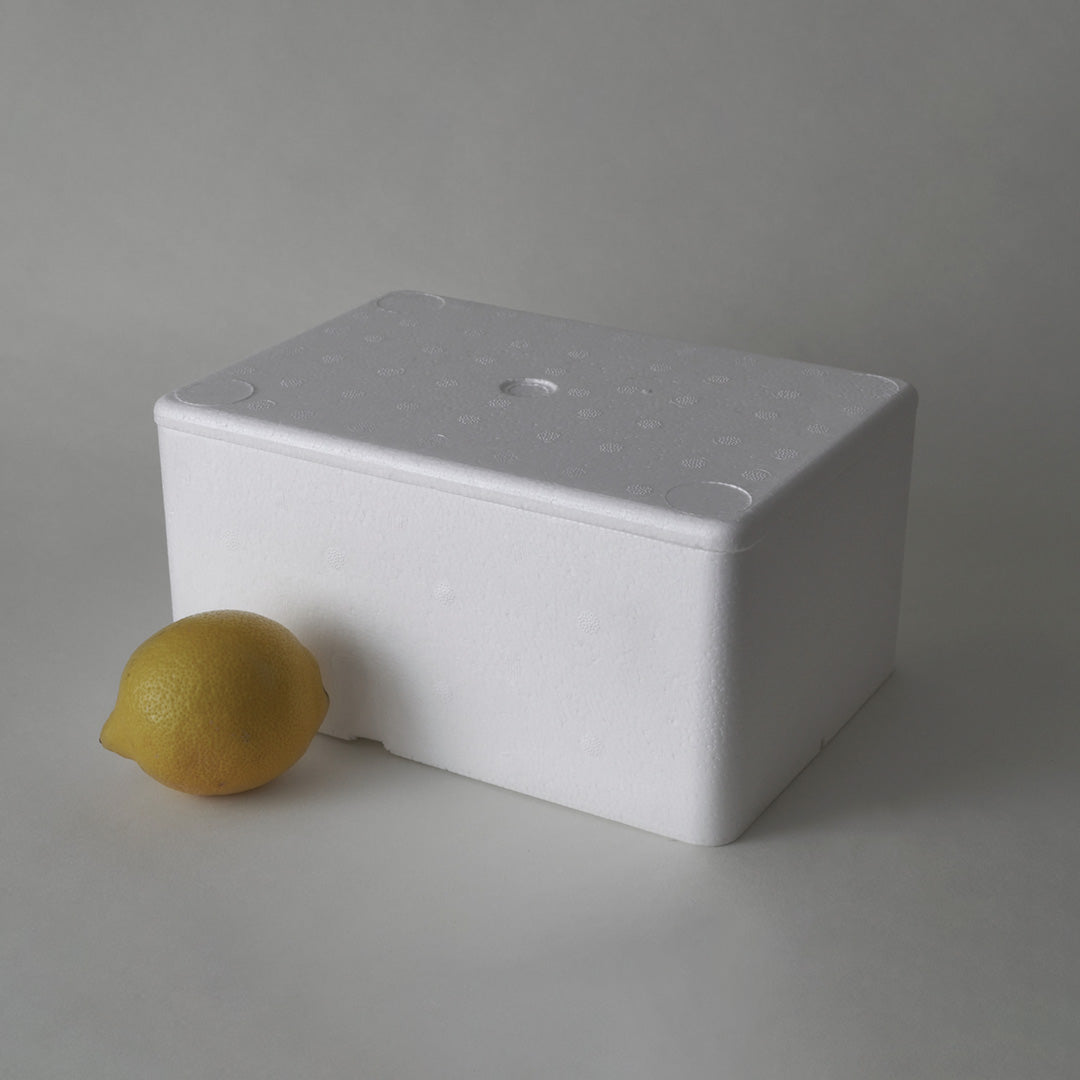Medium Polystyrene Box, 1.5 kg Capacity