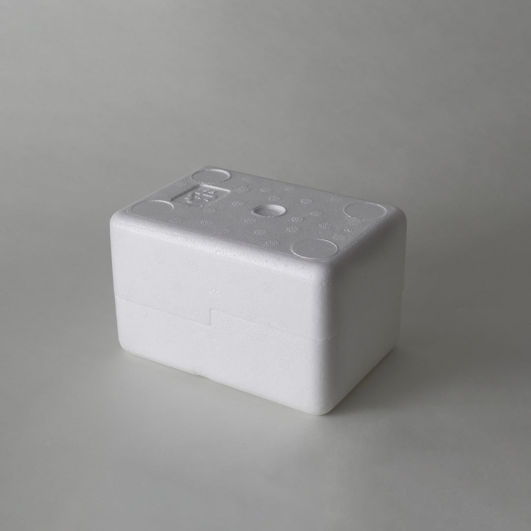 Styrobox Small Small Polystyrene box WITH FILLING, 0.5 kg Capacity – Poly Boxes