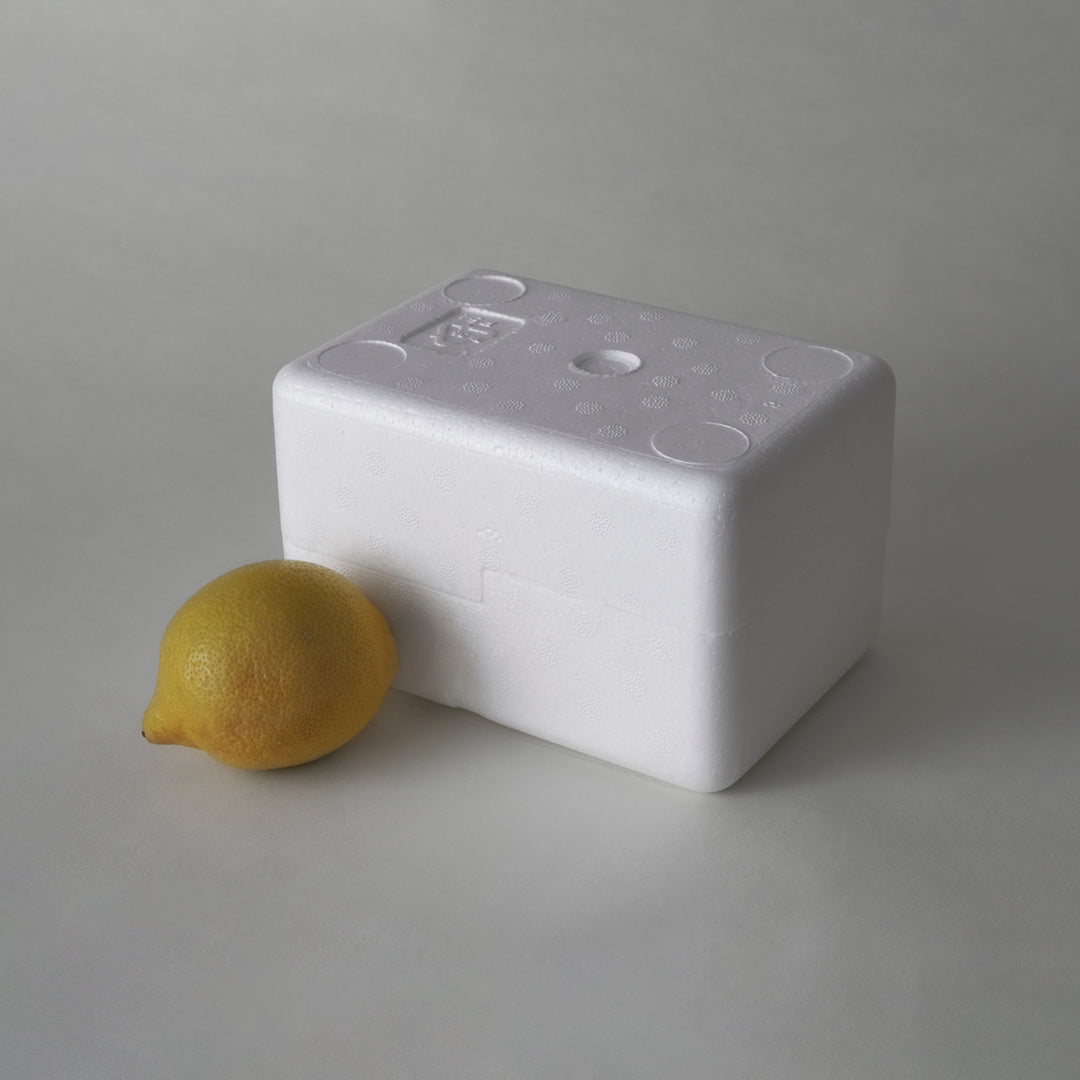 Small Polystyrene Box, 0.5 kg Capacity