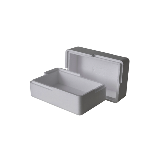 Medium Polystyrene Box, 1 kg Capacity
