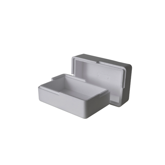 Small Polystyrene Box, 0.5 kg Capacity